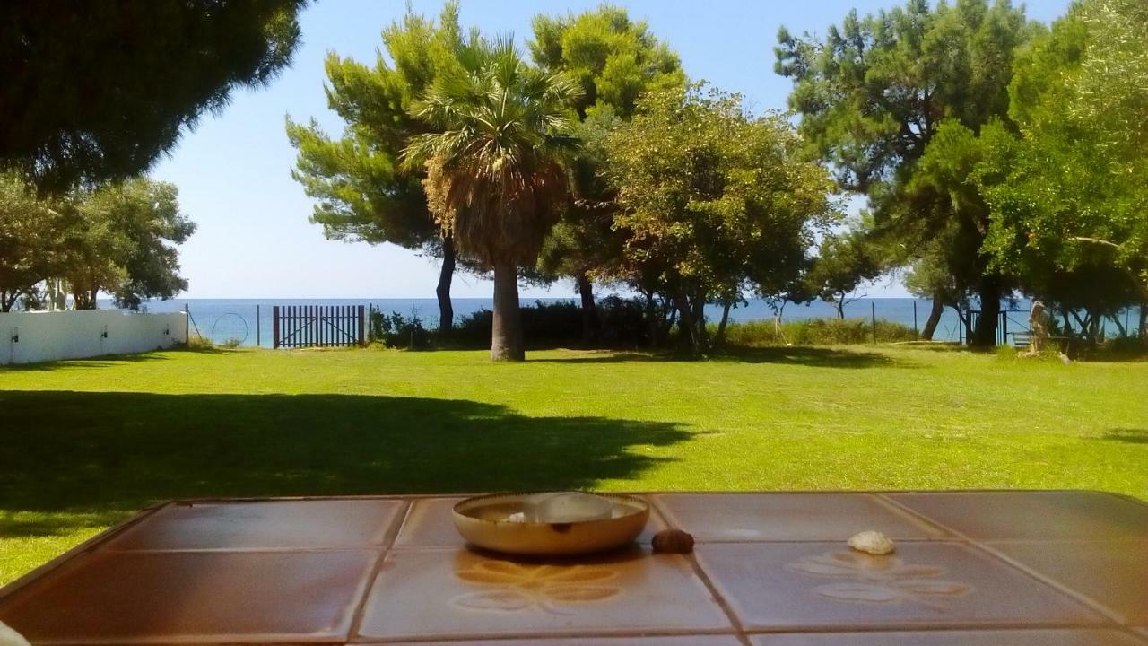 Seafront Villa Joan Неа Скиони Екстериор снимка